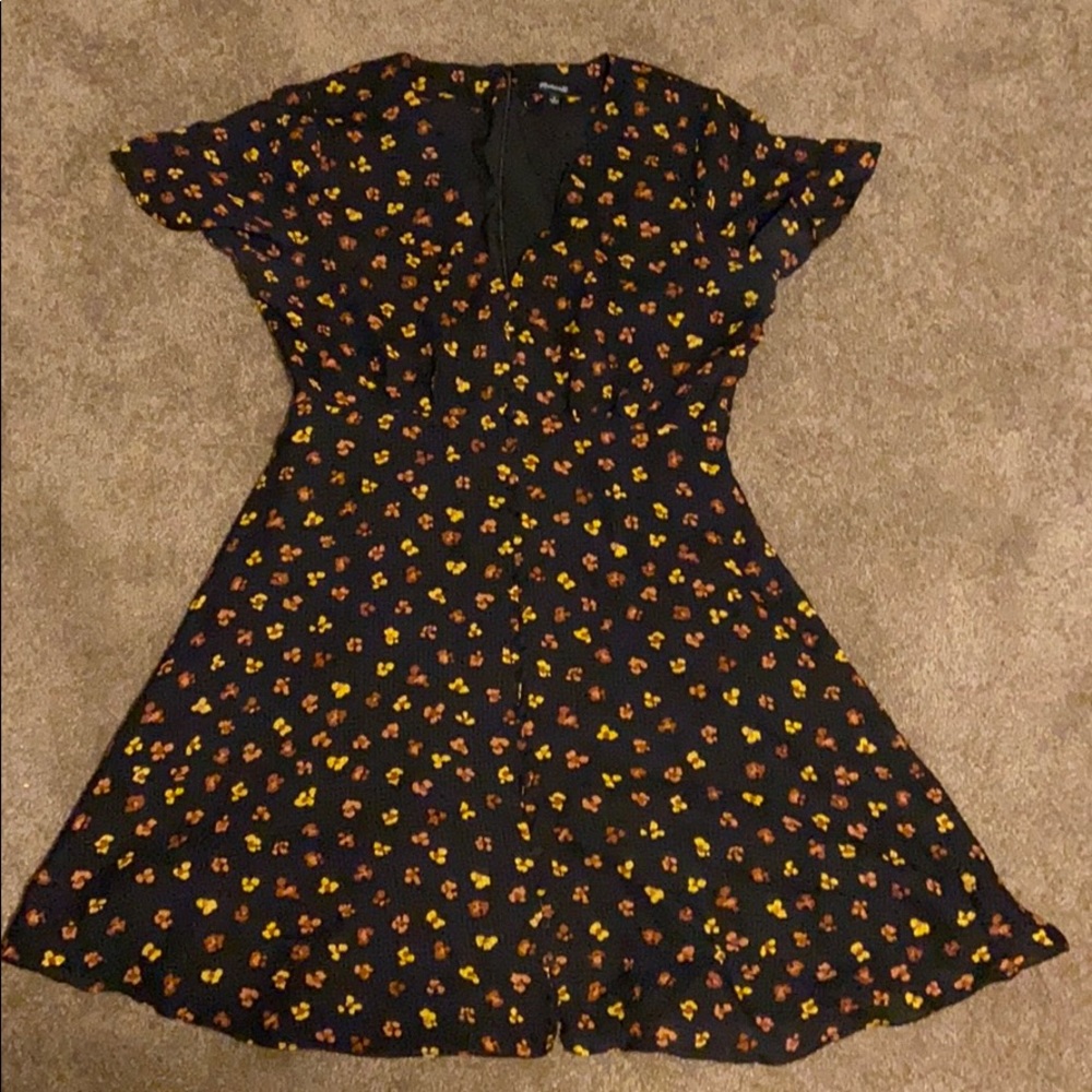 Madewell dress with beautiful floral pattern